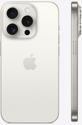 APPLE iPhone 15 Pro 128GB Titan Weiss