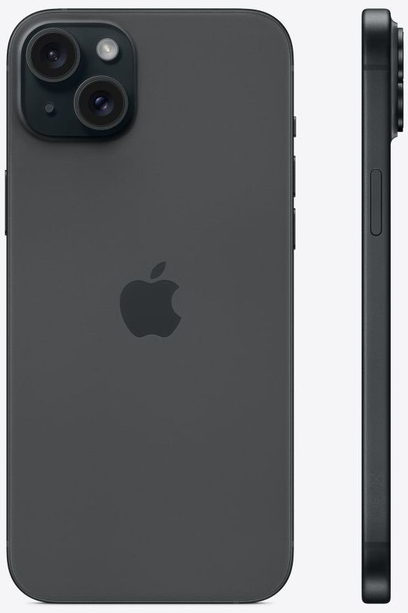 APPLE iPhone 15 Plus 256GB Schwarz