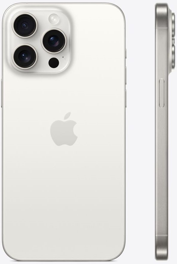 APPLE iPhone 15 Pro Max 512GB Titan Weiss